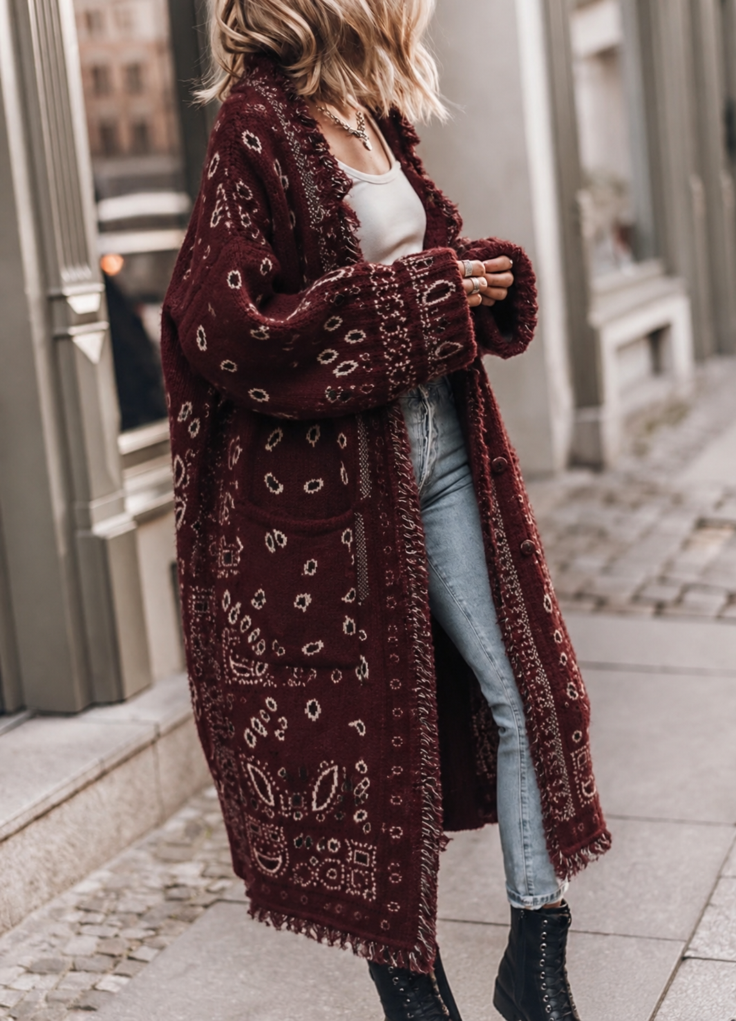 Galaxy Burgundy Wrap