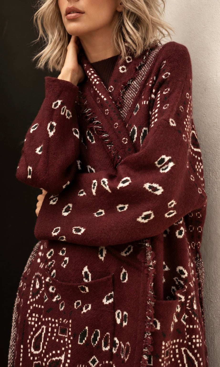 Galaxy Burgundy Wrap