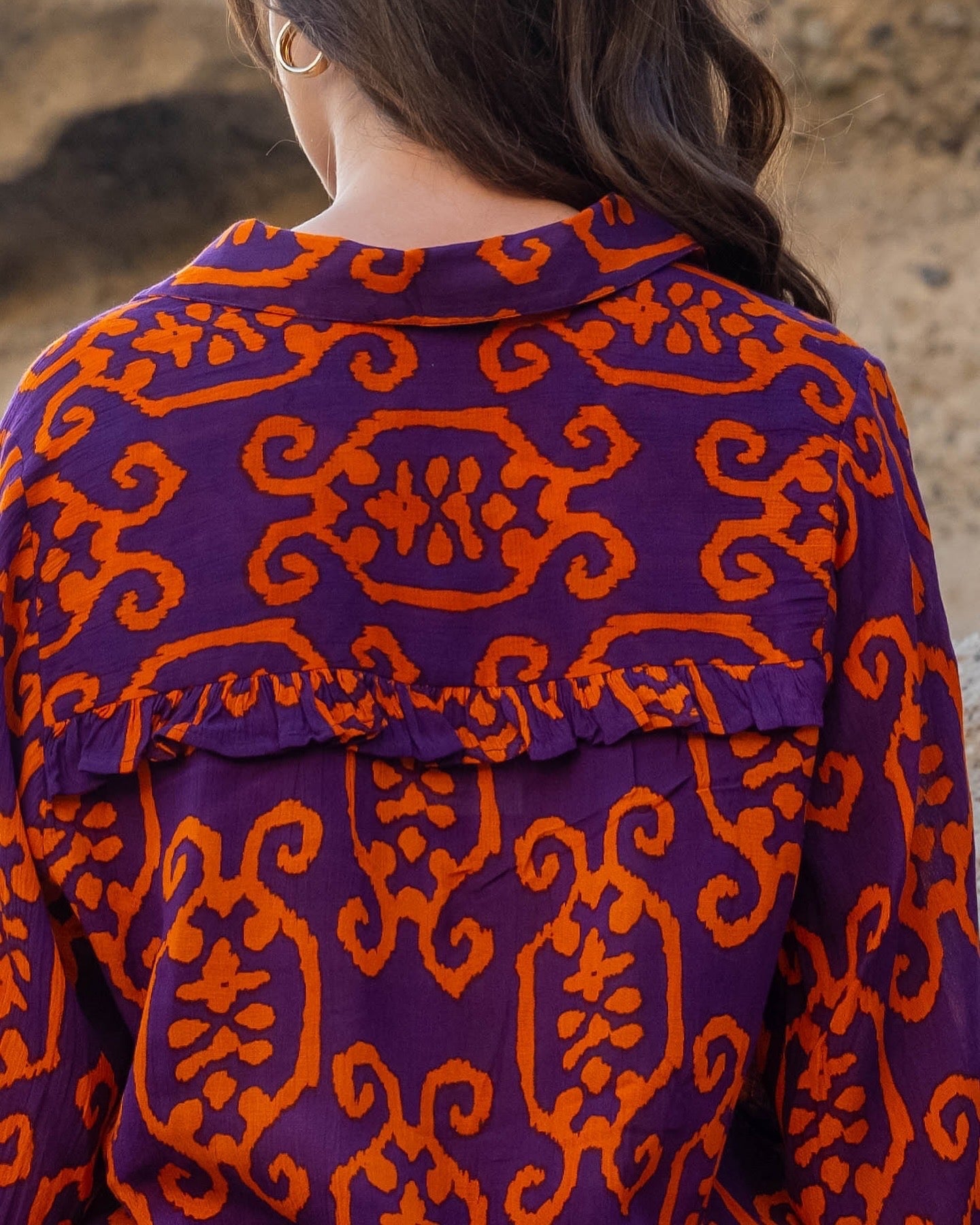 Ember Bloom Shirt 🍂💜