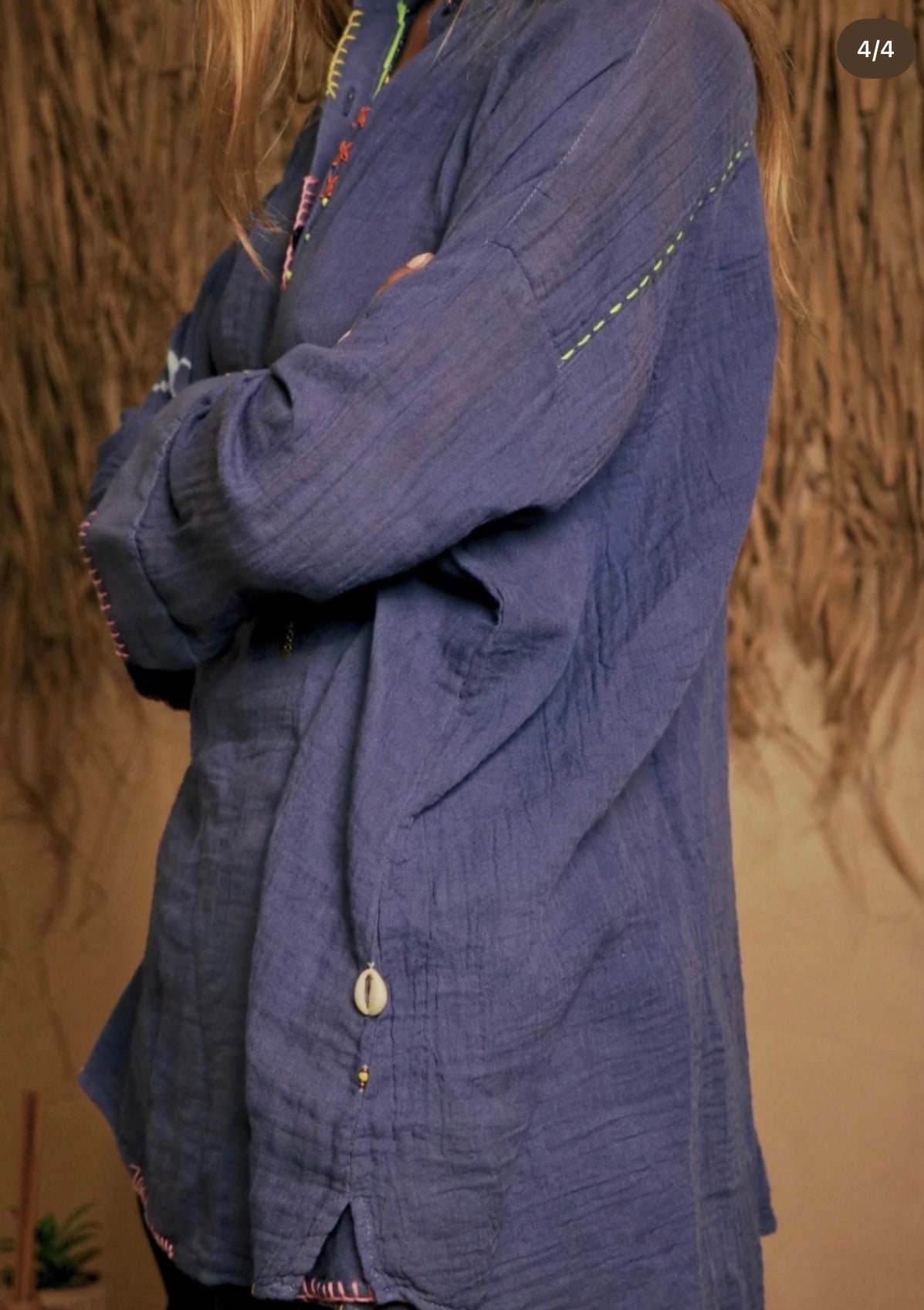 Lavender Stitch Shirt