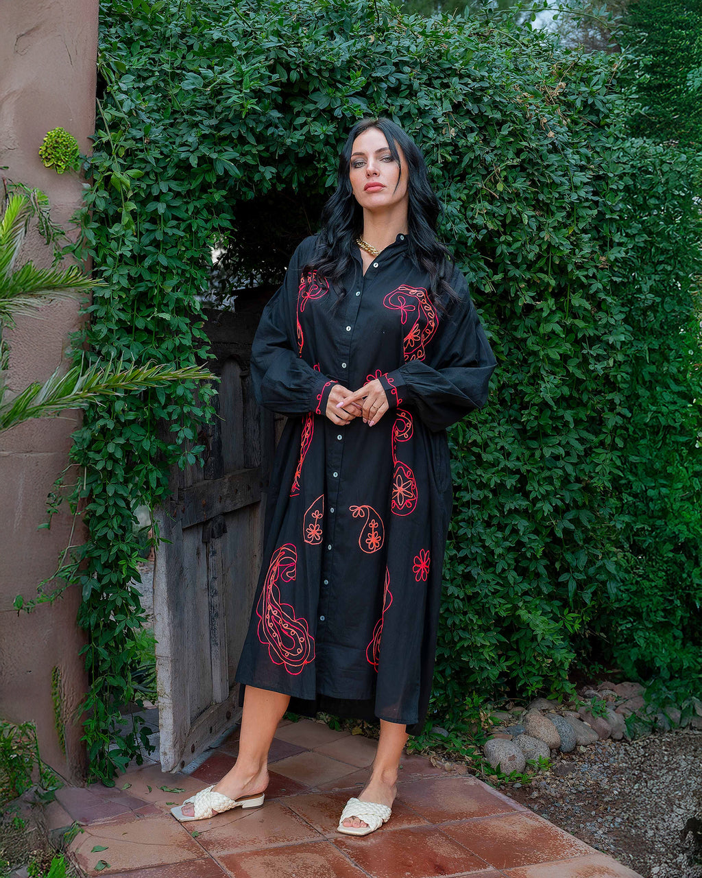 On The Go Shirt Dress