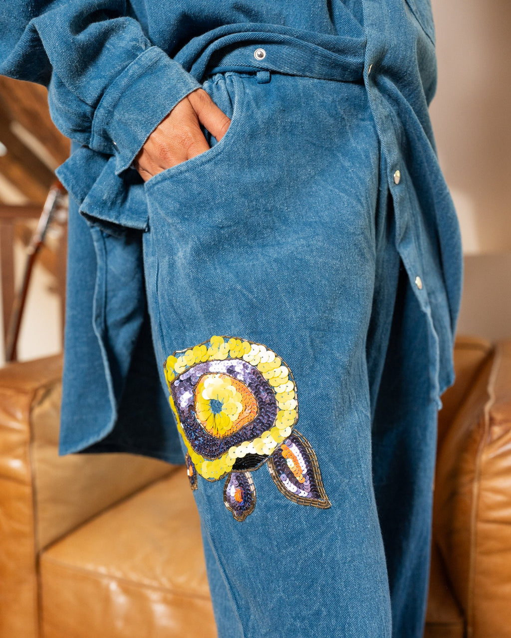 Denim Dusk Set