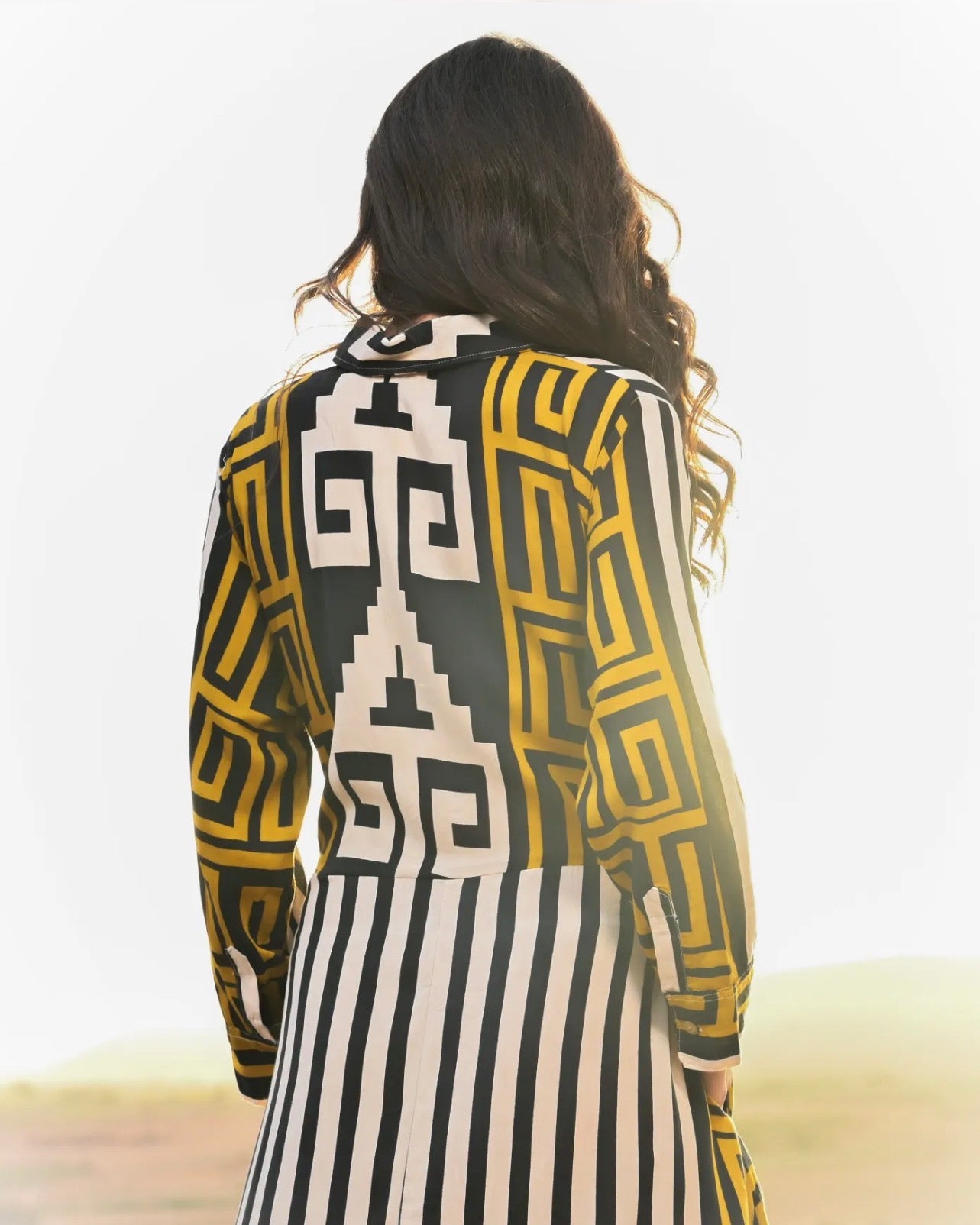 Golden Maze Dress