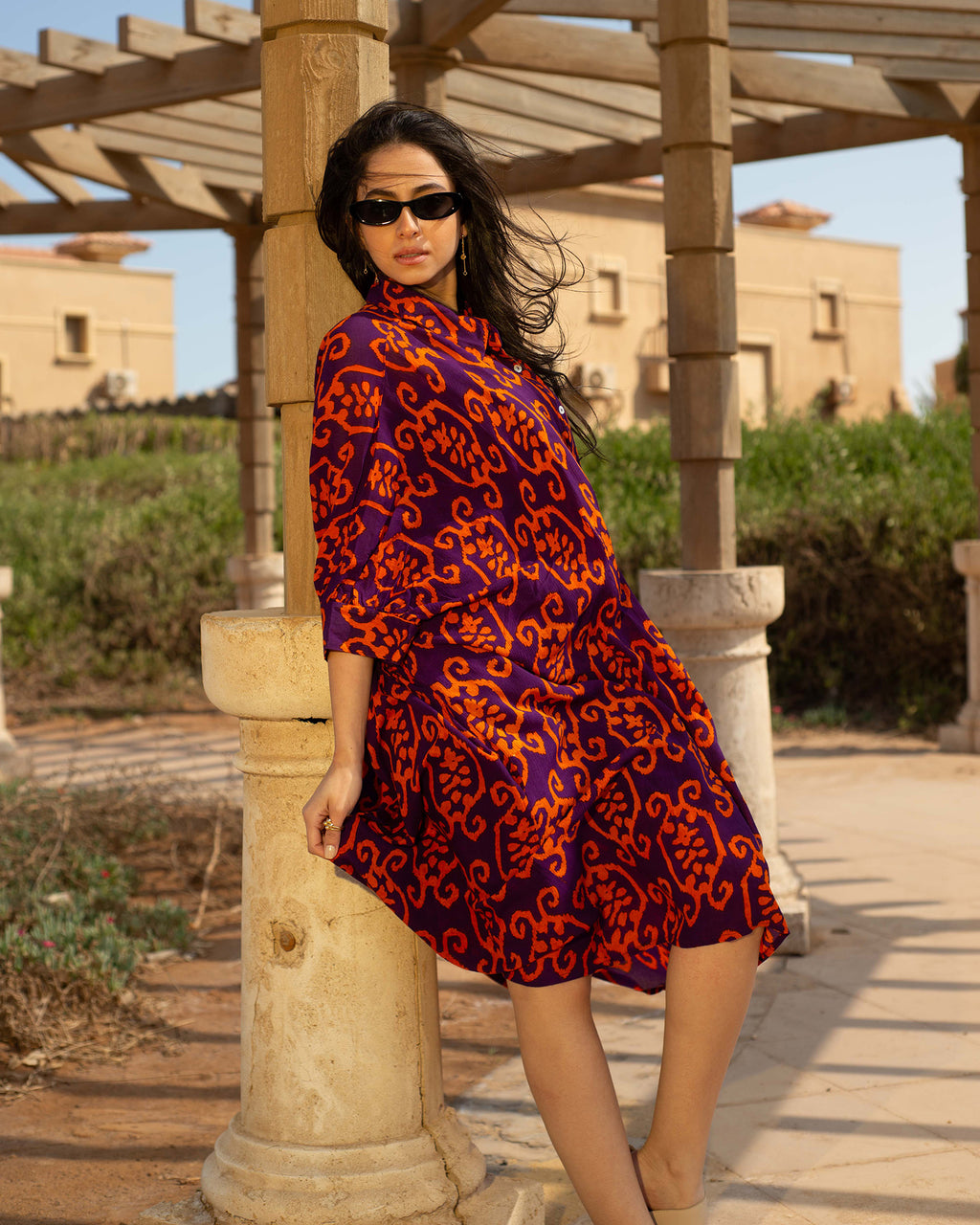 Sunset Breeze Chemise Dress
