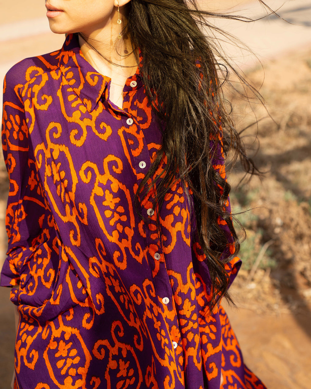 Sunset Breeze Chemise Dress