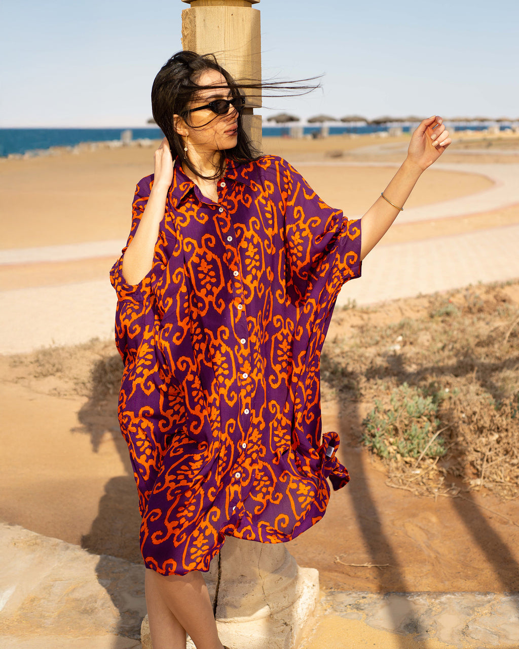 Sunset Breeze Chemise Dress