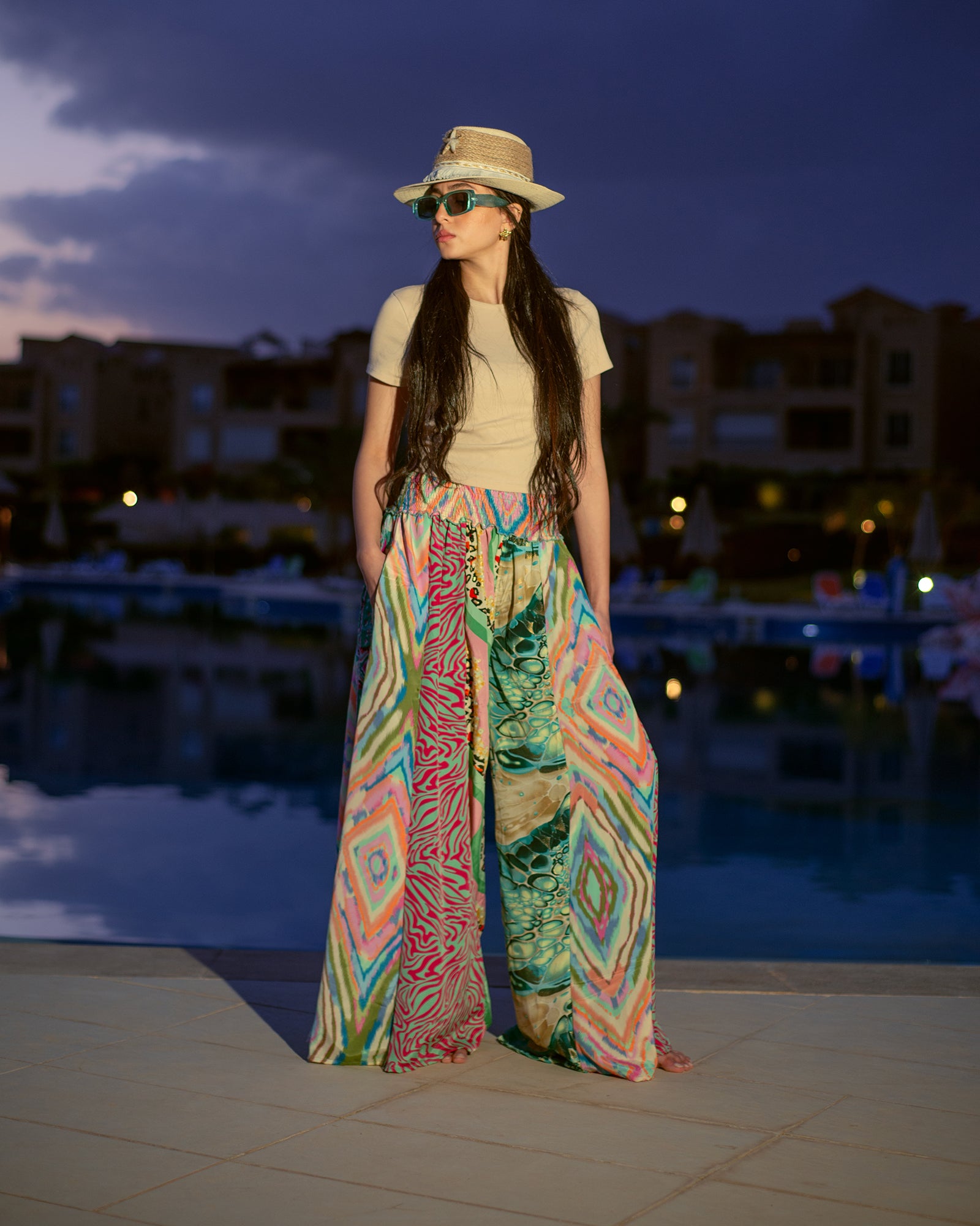 Palm Veil Mirage Pants